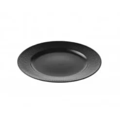 Aida Groovy sort tallerken 27 cm