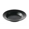 Aida Groovy tallerken sort dyb 22 cm
