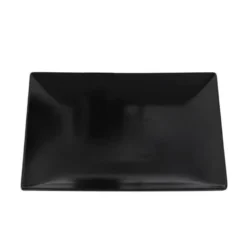 Aida Quadro Firkantet tallerken 21x21 cm sort