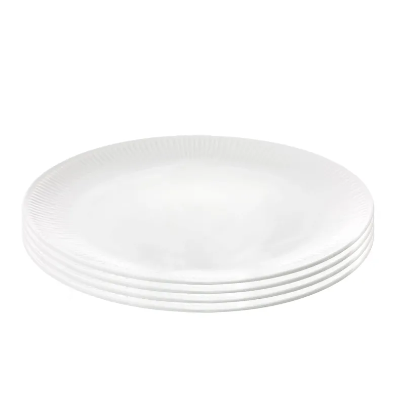 Aida Relief Middagstallerken Ø27 cm 4 stk
