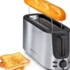 Alpina brødrister 2 skriver long slot rustfrit stål 1000 W