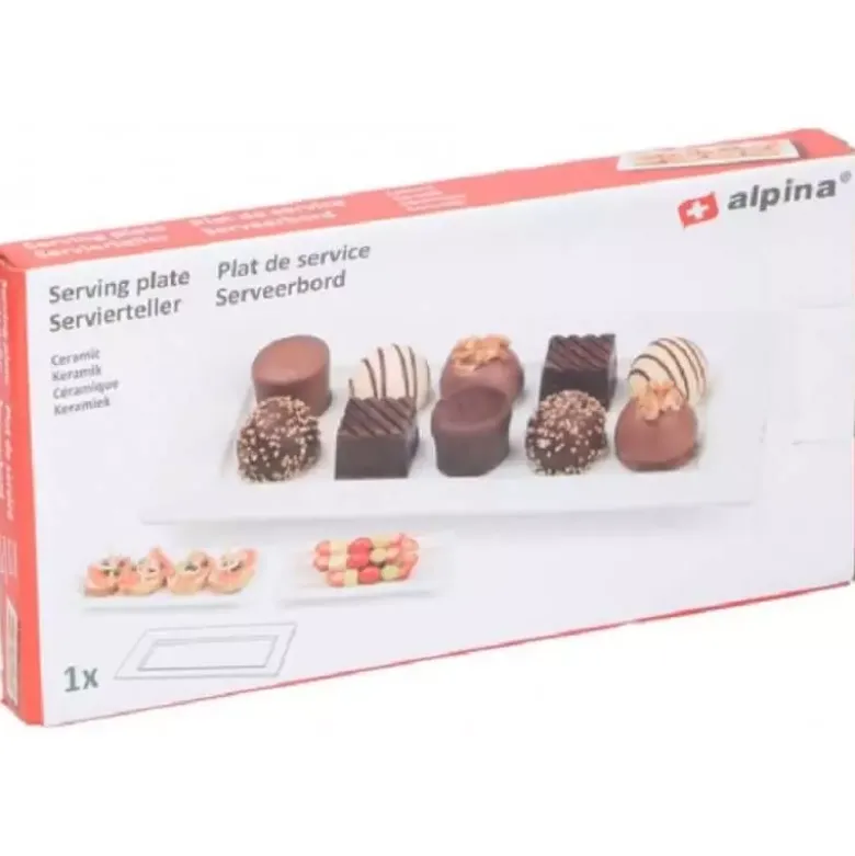 Alpina serveringstallerken 24,5x12,5 cm