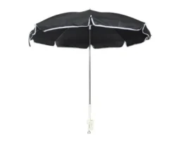 Altan parasol Ø110 cm Sort