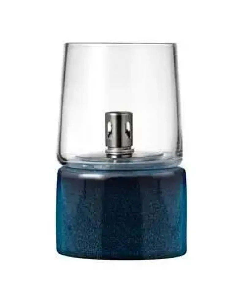 Bitz Gastro Olielampe blå H14 cm