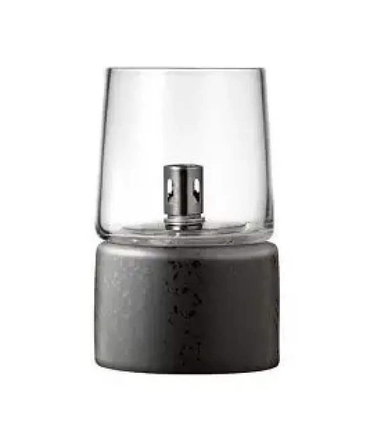 Bitz Gastro Olielampe sort H14 cm