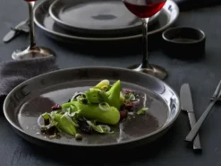 Bitz Gastro tallerken Ø21 cm grå/grå