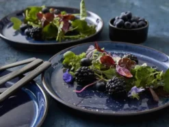 Bitz Gastro tallerken Ø17 cm sort/mørkblå
