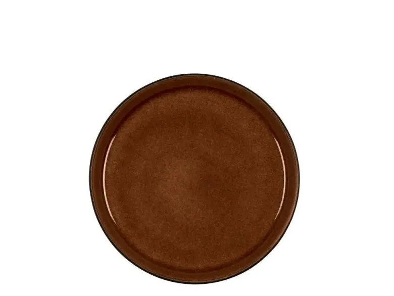 Bitz Gastro tallerken Ø21 cm sort/amber