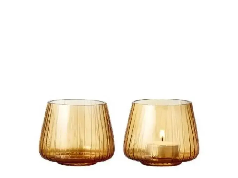Bitz Kusintha Fyrfadsstage 7,5 cm 2 stk Amber