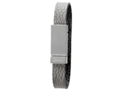 Bitz Servietringe 17 cm 4 stk grå/sort