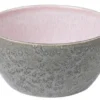 Bitz skål Ø14 cm grå/lys pink