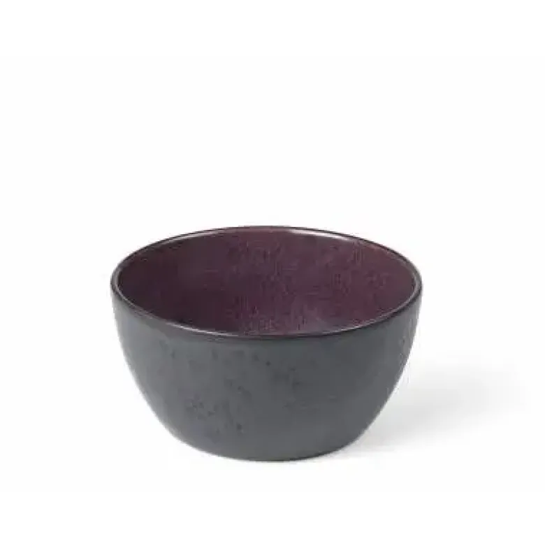 Bitz skål Ø12 cm sort/lilla