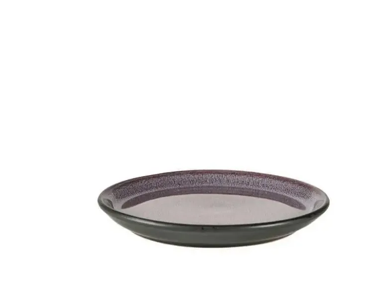 Bitz Tallerken Gastro 17 cm sort/lilla
