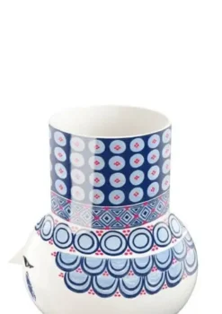 Bjørn Wiinblad Olga Vase H20 cm blå