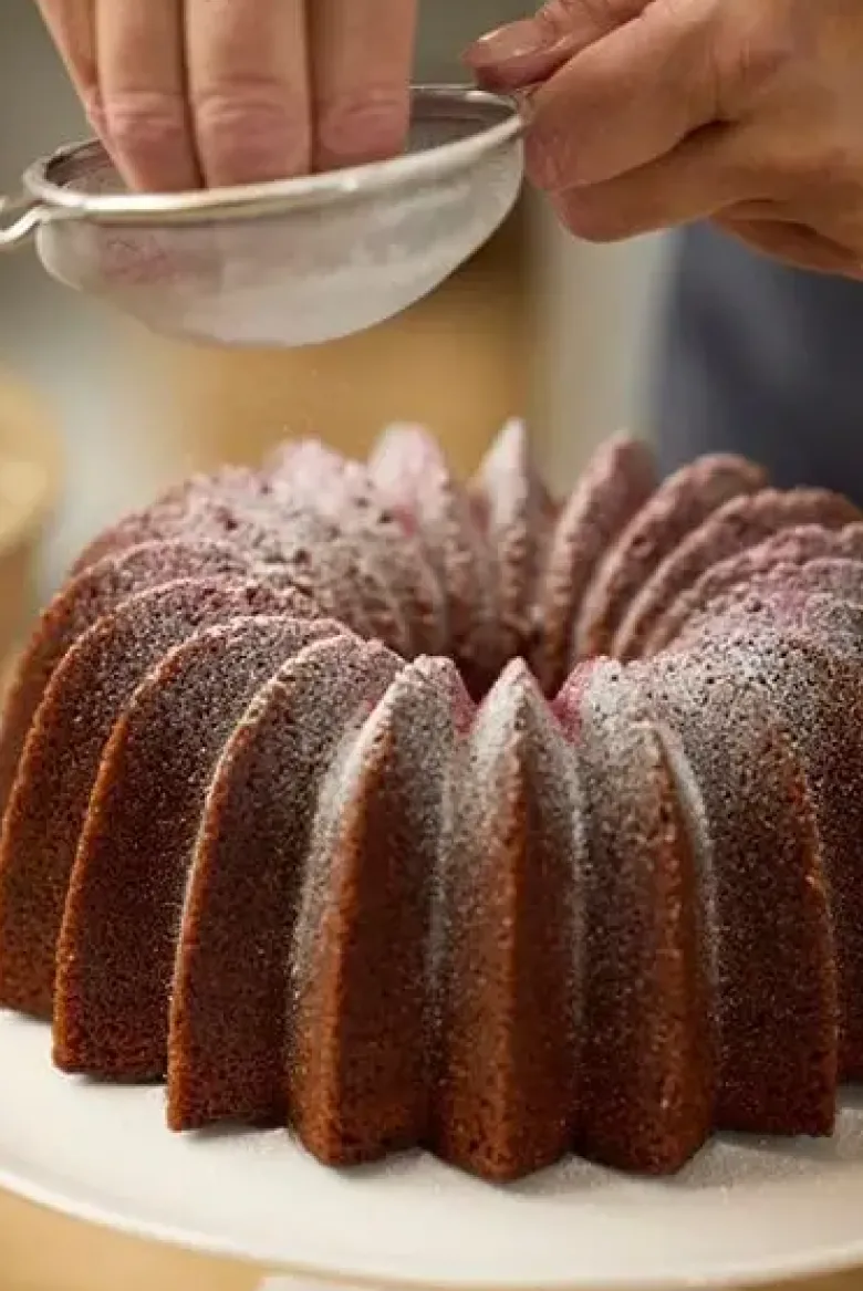 Blomsterbergs Slice Bundt-kageform Dia 24 x 10 cm Rose gold