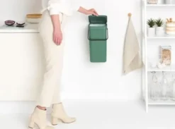 Brabantia Affaldsspand med låg 16L Grøn