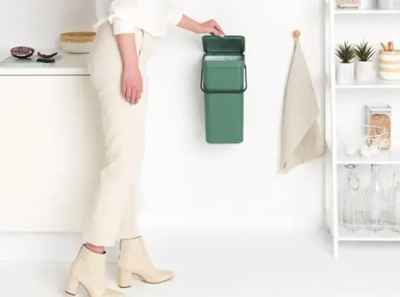 Brabantia Affaldsspand med låg 16L Grøn