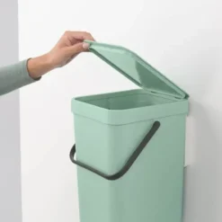 Brabantia Affaldsspand m. låg - 12 liter jade grøn