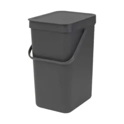 Brabantia Affaldsspand m. låg - 12 liter sort