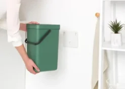 Brabantia Affaldsspand m. låg - 12 liter Grøn