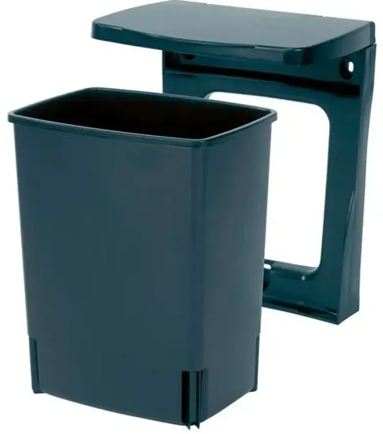 Brabantia Affaldsspand til låge m/låg sort 10L