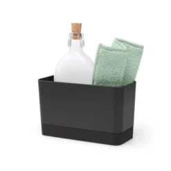 Brabantia lille opvaskeholder og -organizer - mørk grå