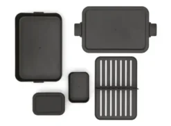 Brabantia Make & Take Madkasse Bento rumopdelt, stor, Grå
