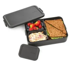 Brabantia Make & Take Madkasse Bento rumopdelt, stor, Grå