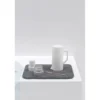 Brabantia microfiber opvaske-måtte - mørk grå 47x40 cm