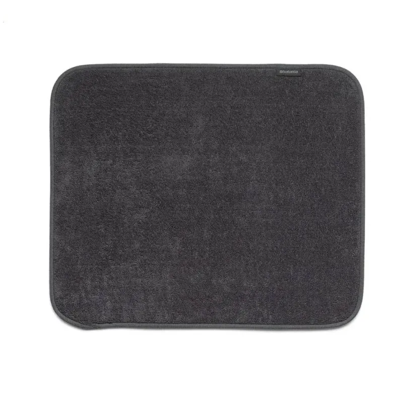 Brabantia microfiber opvaske-måtte - mørk grå 47x40 cm