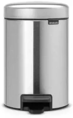 Brabantia Pedalspand Newlcon 3 liter mat stål