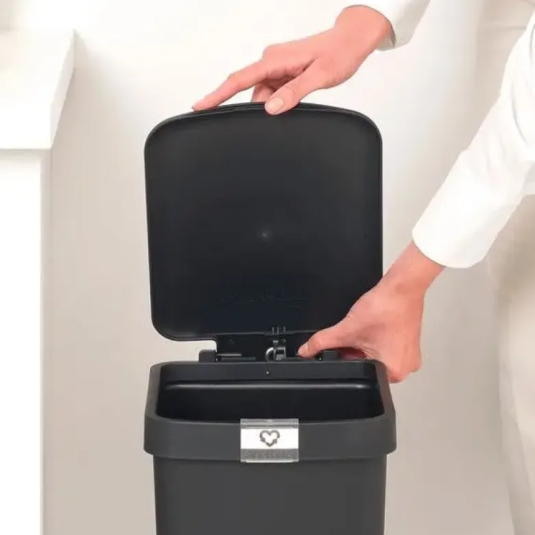 Brabantia Pedalspand StepUp 16 L Grå