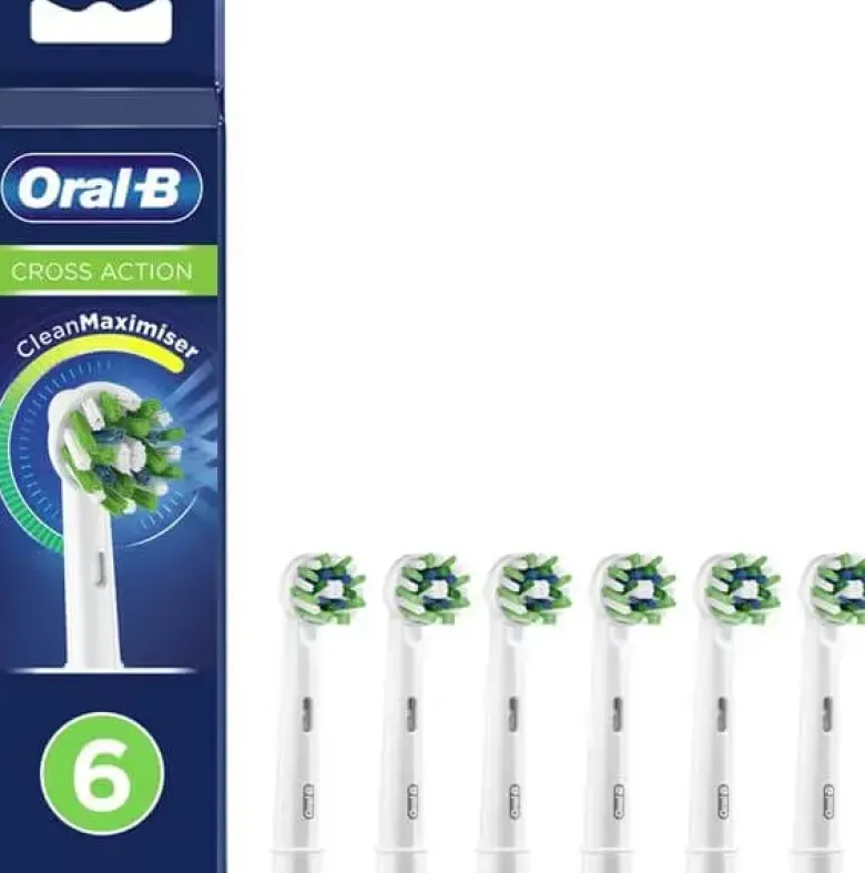 Braun Oral-B Cross Action 6-pack