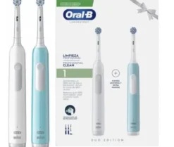 Braun Oral B tandbørste Pro 1 duo + 4 løse børster