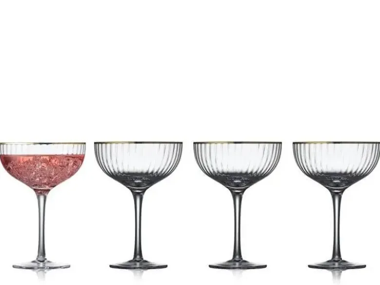 Cocktailglas Palermo Gold 31,5 cl 4 stk