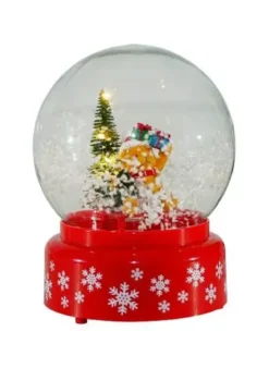 Condor Snekugle med bamse og sne 13x18 cm