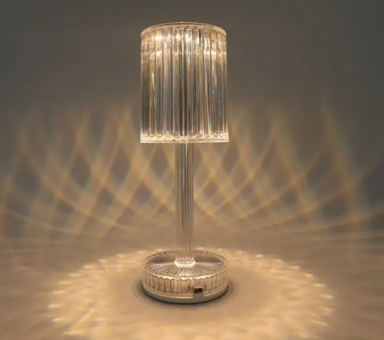 Conzept Crystal LED bordlampe opladelig