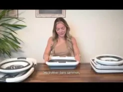 Conzept indkøbskurv hank foldbar