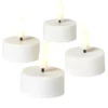 Conzept LED fyrfadslys 3D flamme 4-pak