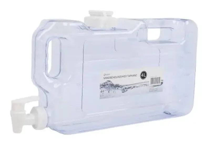 Conzept Opbevaringsglas Vandbeholder med tappehane 4L