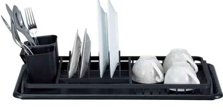 Conzept opvaskestativ aluminimum 23x9x48 cm