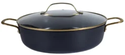 Conzept sautergryde med messinghåndtag 28 cm