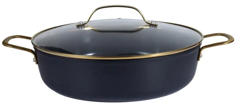 Conzept sautergryde med messinghåndtag 28 cm