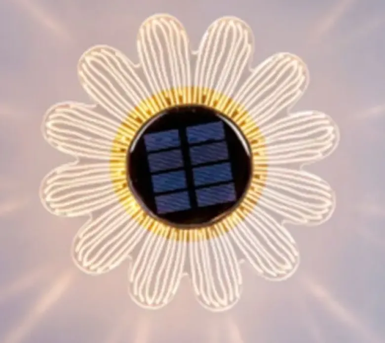 Conzept solar Lampe til væg eller jord