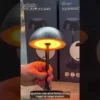 Conzept solcelle bordlampe sort