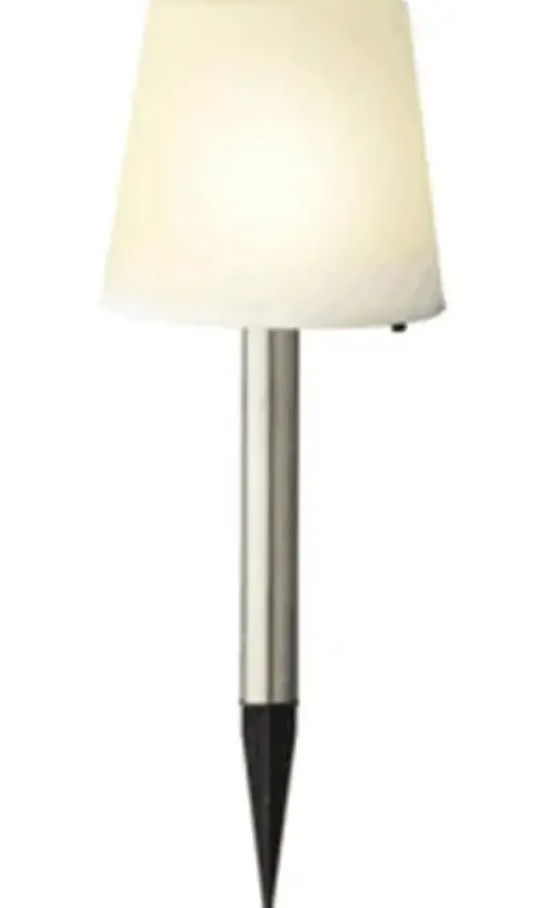 Conzept solcelle lampe med spyd