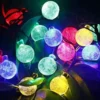 Conzept solcelle lyskæde kugler 2,5 cm 20xLED multicolor