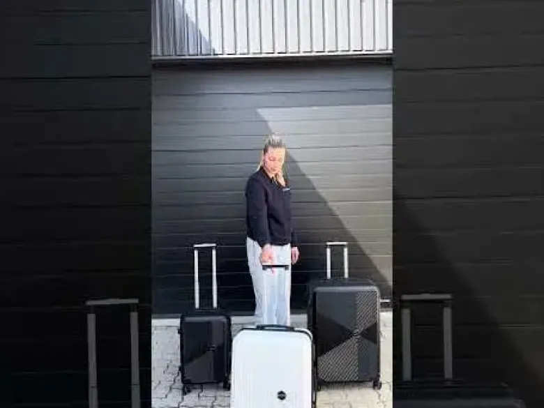 Conzept Travel kabinekuffert 20" hvid