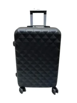 Conzept Travel kuffert 28" pyramide mønster stor sort