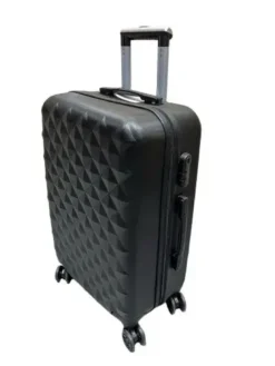 Conzept Travel kuffert 28" pyramide mønster stor sort